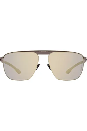 Ic! Berlin M1619 AMG 06 Graphite-Bronze Gafas de Sol para Hombre Grises