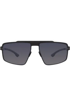 Ic! Berlin M1663 MB 16 Negras Gafas de Sol para Hombre Negras