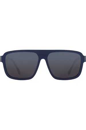 Ic! Berlin IC0005 Egon True-Azules-Rough Gafas de Sol para Hombre Azules