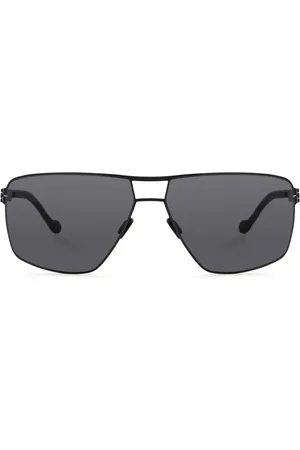 Ic! Berlin M1486 MB 01 Negras Gafas de Sol para Hombre Negras