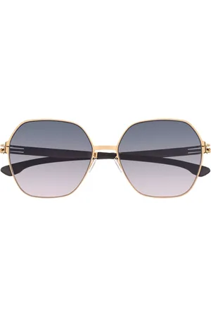 Ic! Berlin IC0012 Jacy C. Rosé-Dorados Gafas de Sol para Mujer Dorados