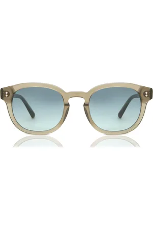 Messyweekend BILLE Bottle Verdes Gafas de Sol para Hombre Marrones