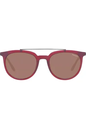 Hackett HSK3342 238 Gafas de Sol para Hombre Borgoña