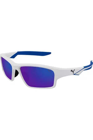 PUMA PU0437S 005 Gafas de Sol para Hombre Grises