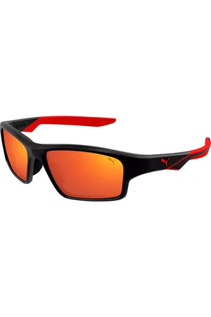 PUMA PU0437S 002 Gafas de Sol para Hombre Negras