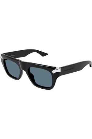 Alexander McQueen AM0441S 002 Gafas de Sol para Hombre Negras