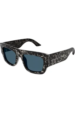 Alexander McQueen AM0449S 002 Gafas de Sol para Hombre Careyshell
