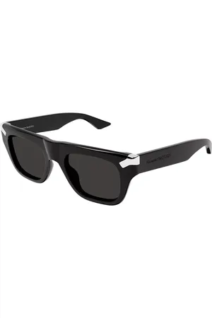 Alexander McQueen AM0441S 001 Gafas de Sol para Hombre Negras
