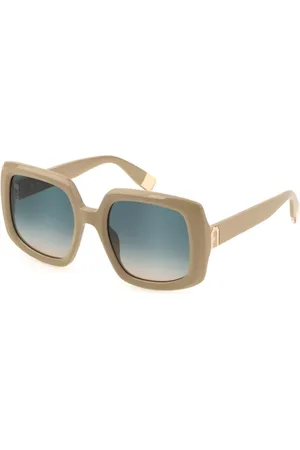 Furla SFU709 06K6 Gafas de Sol para Hombre Marrones