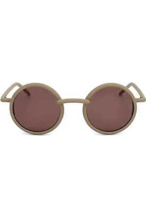 Kartell KL018S 04 Gafas de Sol para Hombre Marrones