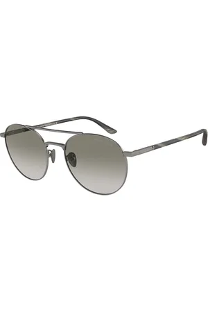Giorgio Armani AR6156 30038E Gafas de Sol para Hombre Gunmetal