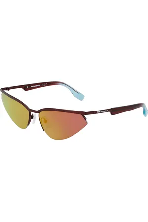 Karl Lagerfeld KL352S 601 Gafas de Sol para Hombre Rojas