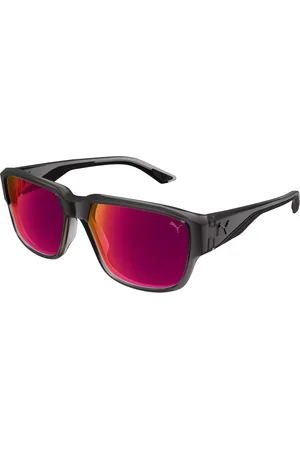 PUMA PU0445S 003 Gafas de Sol para Hombre Grises