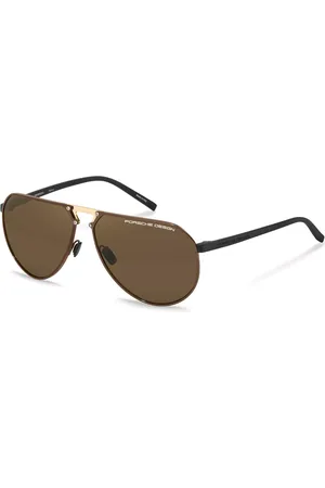 Porsche Design P8938 E604 Gafas de Sol para Hombre Marrones