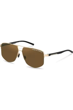 Porsche Design P8943 D171 Gafas de Sol para Hombre Dorados