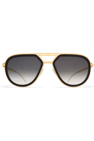MYKITA Cypress 585 Gafas de Sol para Hombre Dorados