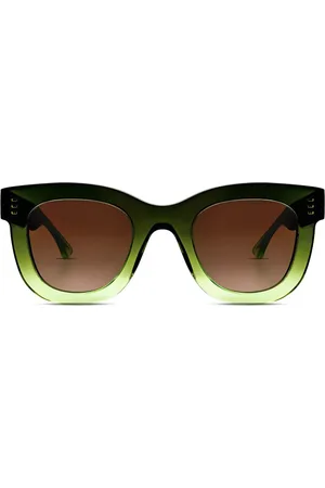 THIERRY LASRY Gambly 022 Gafas de Sol para Hombre Verdes
