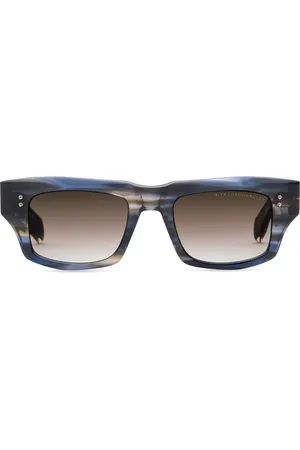 DITA EYEWEAR Cosmohacker DTS727-A-03 Gafas de Sol para Hombre Azules