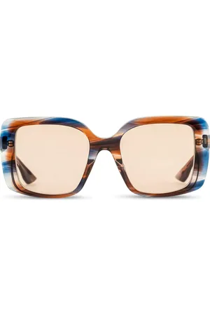 DITA EYEWEAR Adabrah DTS716-A-02 Gafas de Sol para Mujer Azules