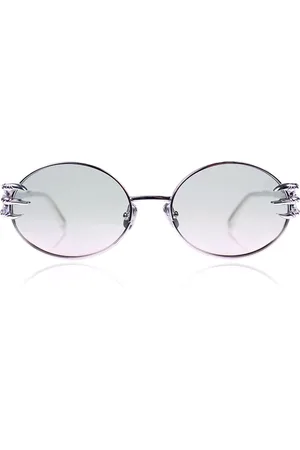 ANNA KARIN KARLSSON CLAW AVENTURE Blancas Dorados Gafas de Sol para Mujer Plateadas