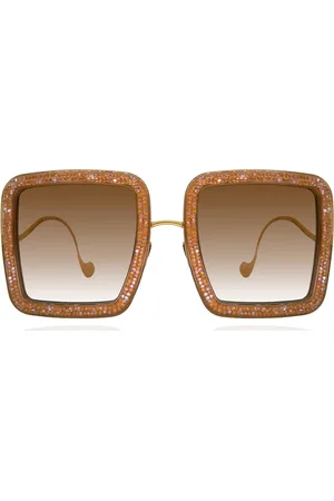 ANNA KARIN KARLSSON BEAMING SKY Amber Gafas de Sol para Mujer Marrones