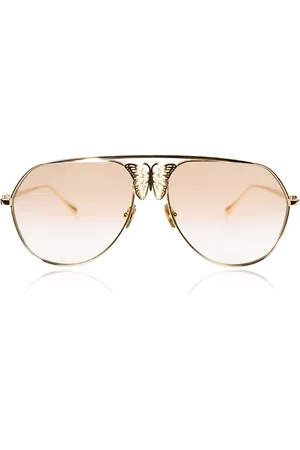 ANNA KARIN KARLSSON MISS ROSELL 2.0 Dorados Gafas de Sol para Mujer Dorados