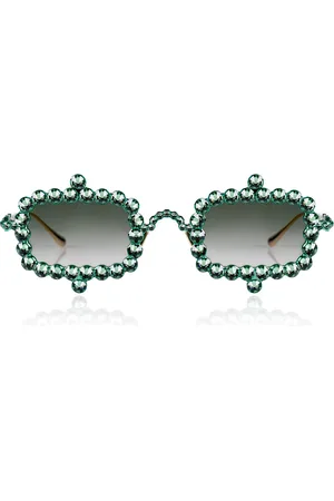 ANNA KARIN KARLSSON CRYSTAL MIRAGE Jade Gafas de Sol para Mujer Verdes