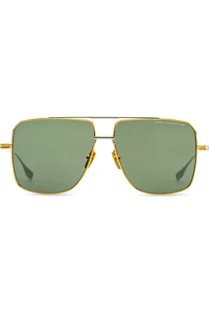DITA EYEWEAR Dubsystem DTS157-A-01 Gafas de Sol para Hombre Dorados