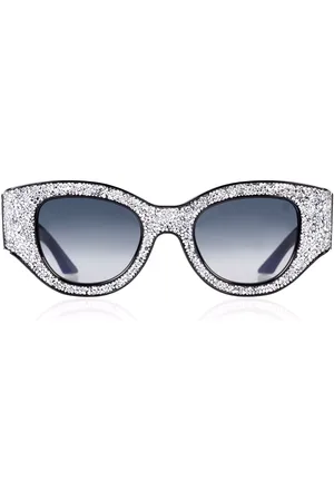 ANNA KARIN KARLSSON LUCKY GOES TO VEGAS Ice Transparentes Gafas de Sol para Mujer Negras