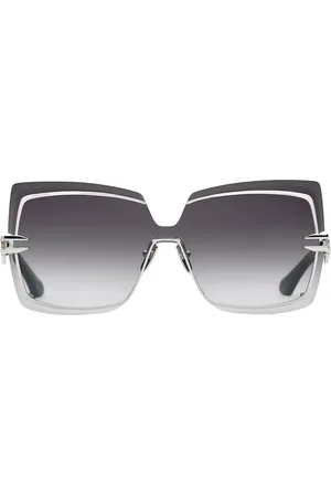 DITA EYEWEAR Brokyn DTS440-A-02 Gafas de Sol para Mujer Plateadas