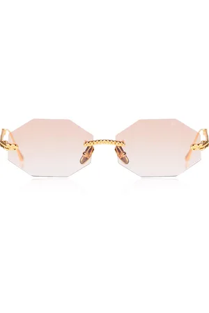 ANNA KARIN KARLSSON CHAIN NEST SUN - OCTAGONAL Dorados Tobacco Gafas de Sol para Mujer Dorados