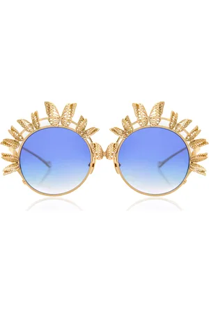 ANNA KARIN KARLSSON THE BUTTERFLY Dorados Gafas de Sol para Mujer Dorados