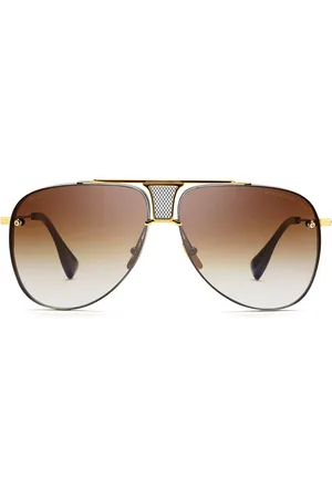 DITA EYEWEAR Decade-Two DRX-2082-B-BLK-GLD-62 Gafas de Sol para Hombre Negras