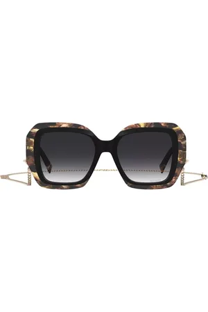 Missoni MIS 0168/G/S Ajuste Asiático WR7/9O Gafas de Sol para Mujer Negras