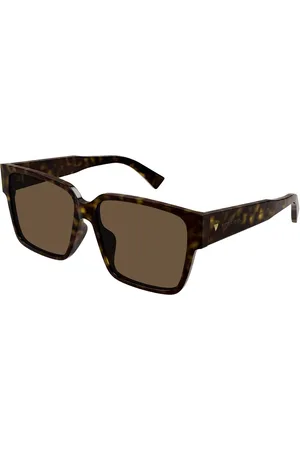 Bottega Veneta BV1287SA Ajuste Asiático 002 Gafas de Sol para Mujer Careyshell
