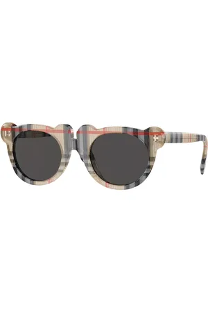 Burberry JB4355F Para Niños Ajuste Asiático 377887 Gafas de Sol Para Niños Marrones