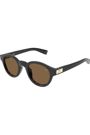 Dunhill DU0089S Ajuste Asiático 004 Gafas de Sol para Hombre Grises