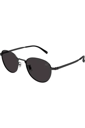 Dunhill DU0085S Ajuste Asiático 001 Gafas de Sol para Hombre Negras