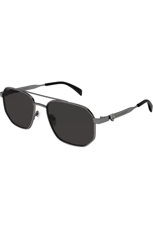 Alexander McQueen AM0458S Ajuste Asiático 001 Gafas de Sol para Hombre