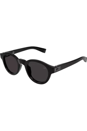 Dunhill DU0089S Ajuste Asiático 001 Gafas de Sol para Hombre Negras