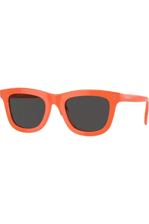 Burberry JB4356F Para Niños Ajuste Asiático 393887 Gafas de Sol Para Niños Naranjas