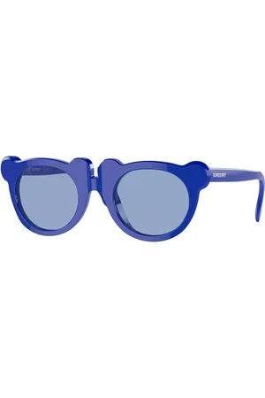 Burberry JB4355F Para Niños Ajuste Asiático 397372 Gafas de Sol Para Niños Azules