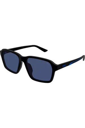 PUMA PU0478SA Ajuste Asiático 002 Gafas de Sol para Hombre Negras