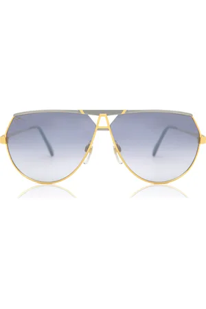 Cazal 953 100 100 Gafas de Sol para Hombre Blancas