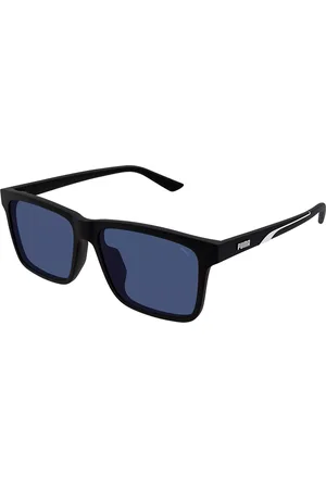 PUMA PU0479SA Ajuste Asiático 002 Gafas de Sol para Hombre Negras
