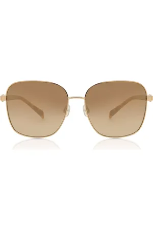 Karen Millen KM7020 410 Gafas de Sol para Mujer Dorados