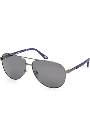 Skechers SE6365 Polarized 09D Gafas de Sol para Hombre Gunmetal
