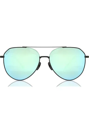 DIFF EYEWEAR Dash Polarized +blue mirror polarized lens Gafas de Sol para Hombre