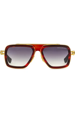 DITA EYEWEAR Lxn-Evo DTS403-A-04 Gafas de Sol para Hombre Dorados