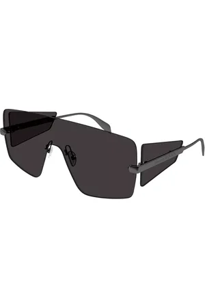 Alexander McQueen AM0460S Ajuste Asiático 001 Gafas de Sol para Hombre